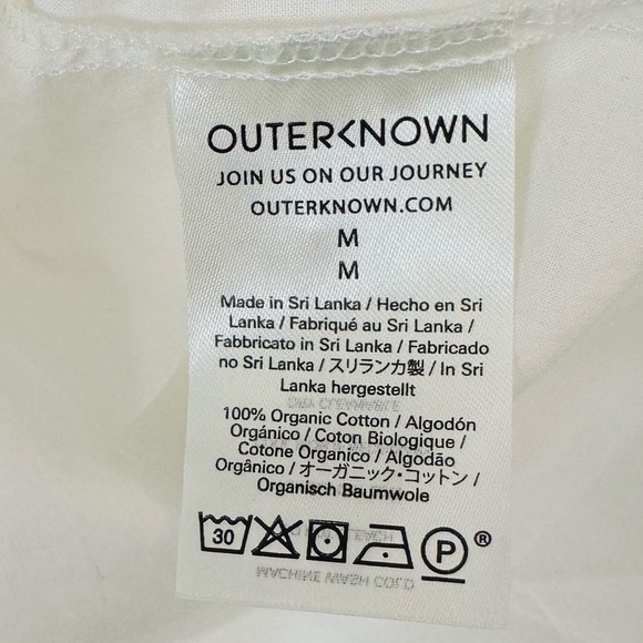 New Outerknown button down shirt oversized boho - Picture 13 of 13